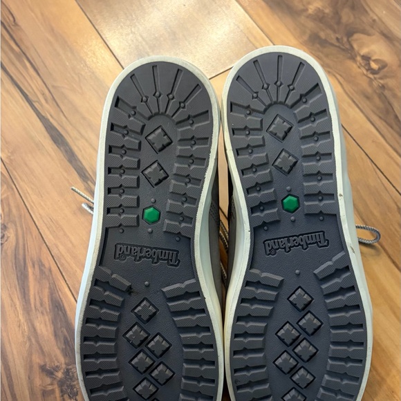 Timberland Dausette Women’s 8.5 Gray Nubuck High Sneaker Boot Ortholite - Picture 4 of 8